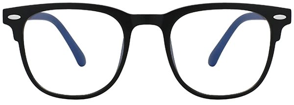 Monitor szemüveg VeyRey Kék fényt blokkoló szemüveg szögletes Yngve fekete ...