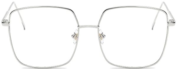 Computerbrille VeyRey Brille mit Blaulichtblocker Ernstep Silber Screen