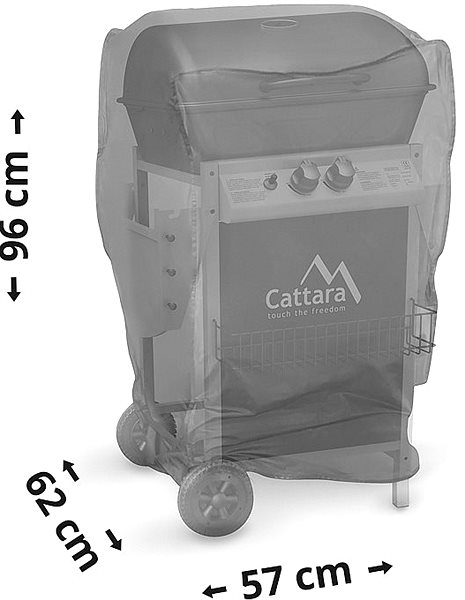 Grill takaróponyva CATTARA grill takaróponyva PARTY POINT modellhez ...