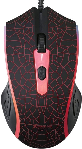 Gaming Mouse XTRIKE GM-206 BK Wired Mouse Screen