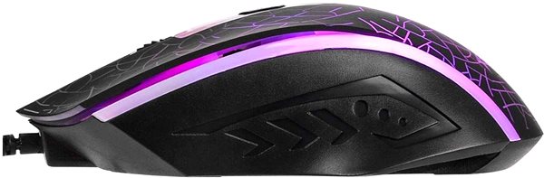 Gaming-Maus XTRIKE GM-206 BK Wired Mouse Seitlicher Anblick