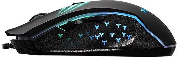 Gamer egér XTRIKE GM-203 BK Wired mouse Oldalnézet