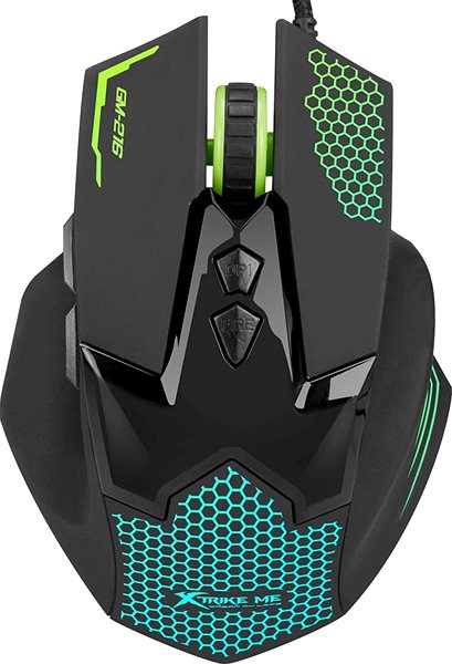 Gaming-Maus XTRIKE GM-216 Wired Mouse Screen