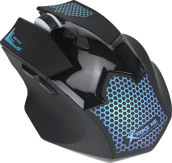 Gaming-Maus XTRIKE GM-216 Wired Mouse Seitlicher Anblick