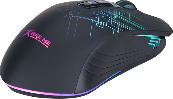 Gaming Mouse XTRIKE ME GM-510 Wired Gaming Mouse Back page