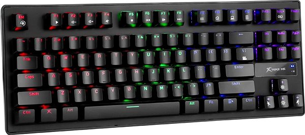 Gaming Keyboard XTRIKE GK-979 Wired Keyboard Lateral view