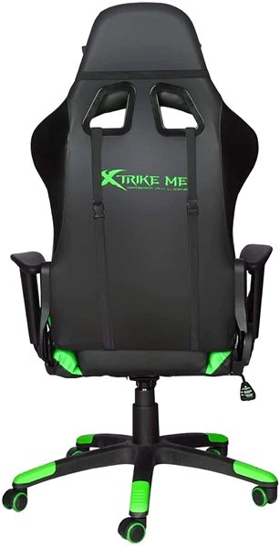 Gamer szék XTRIKE GC-905 Gaming Chair zöld Hátoldal