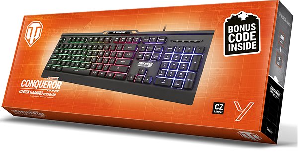 Gaming Keyboard YENKEE YKB WT200US CONQUEROR - US INTL World of Tanks ...