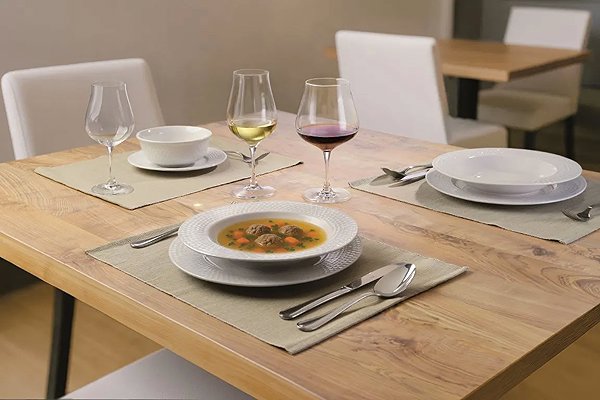 YHOME BEELINE Dinner Plate 28.5cm 6pcs plate set.