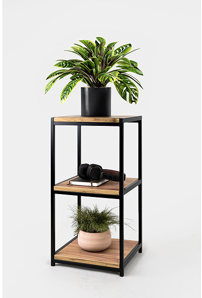 Shelving Unit YLD CINDRE shelving unit 33 × 30 × 65 cm, metal/wood, 3-digit ...