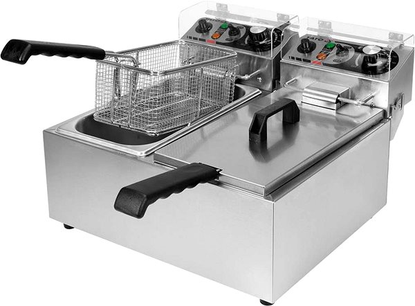 Deep Fryer YATO Double chamber fryer 2x2000W 2x6l ...