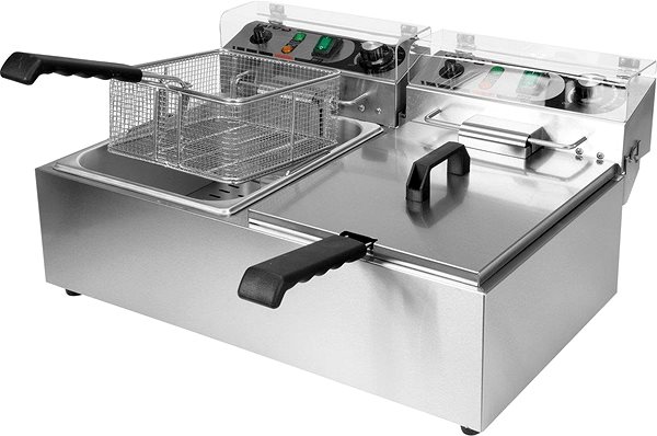 Deep Fryer YATO Double chamber fryer 2x3000W 2x10l ...