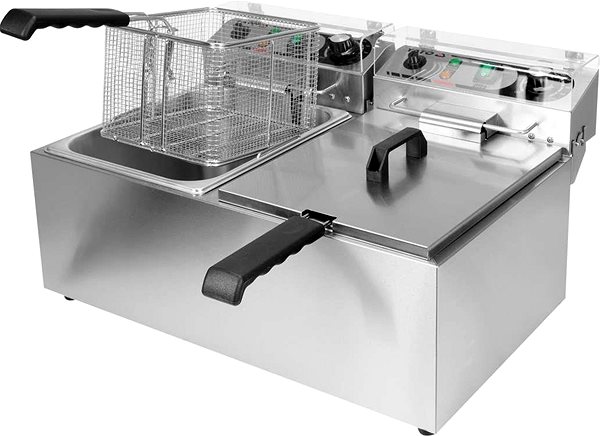 Deep Fryer YATO Double chamber fryer 2x3300W 2x13l ...