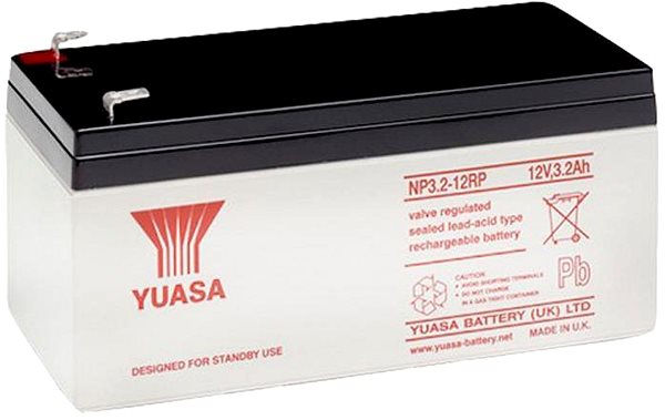 Baterie pro záložní zdroje YUASA 12V 3.2Ah bezúdržbová olověná baterie NP3.2-12 ...