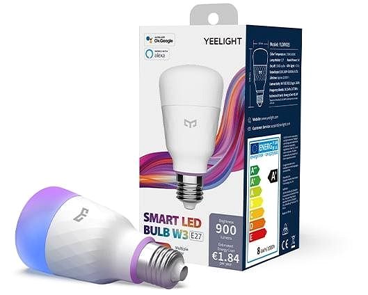 LED izzó Yeelight LED Smart Bulb W3 (color) Csomag tartalma