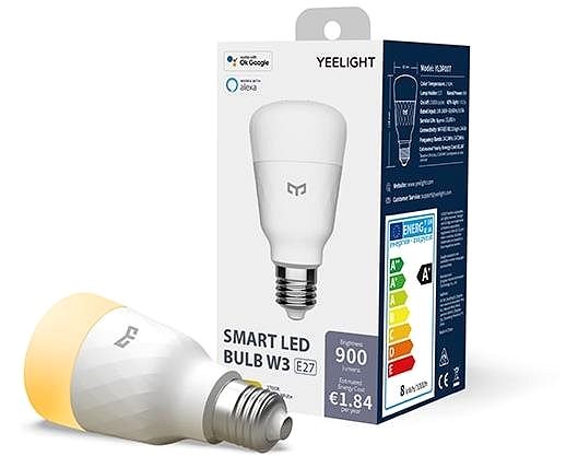 LED izzó Yeelight LED Smart Bulb W3 (dimmable) Csomag tartalma