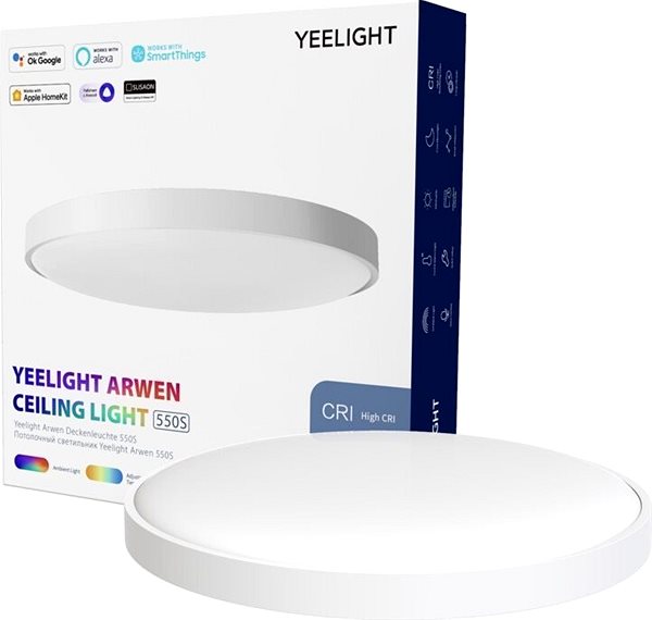 Mennyezeti lámpa Yeelight Arwen Ceiling Light 550S Csomagolás/doboz