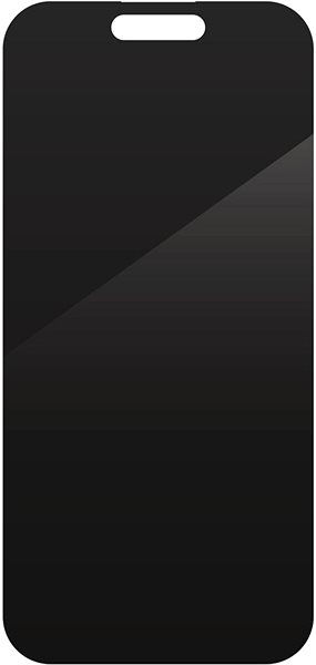 Glass Screen Protector ZAGG InvisibleShield Glass Elite Privacy 360 Apple iPhone 16/15 ...