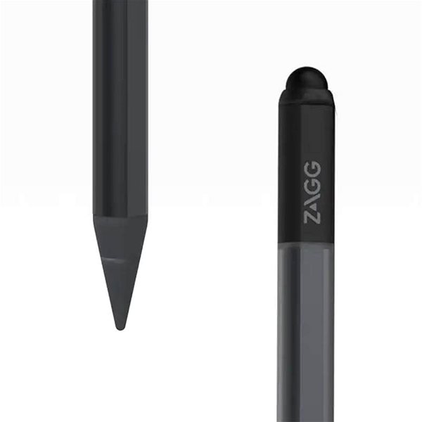 Touchpen (Stylus) ZAGG Pen für Apple Tablets - grau/schwarz Mermale/Technologie