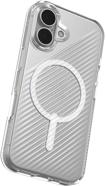 Softcase-Handyhülle ZAGG Cases Luxe Snap Apple iPhone 16 Transparent ...