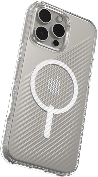 Softcase-Handyhülle ZAGG Cases Luxe Snap Apple iPhone 16 Pro Max Transparent ...