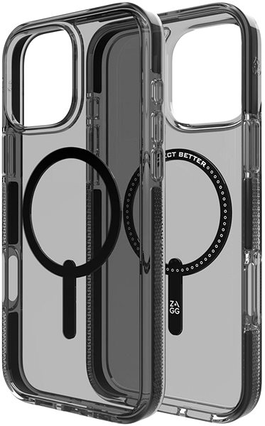 Mobiltelefon tok ZAGG Cases Santa Cruz Snap Apple iPhone 16 Pro sötétkék tok ...