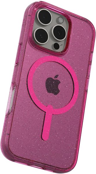 Handyhülle ZAGG Cases Milan Snap Apple iPhone 16 Pro Max Rosa Glitter ...