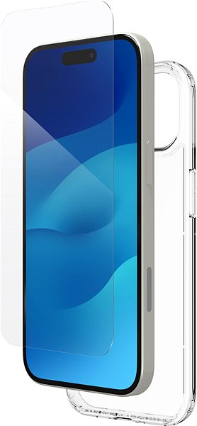 Handyhülle ZAGG InvisibleShield Glass Elite BNDL für Apple iPhone 15 - transparent ...