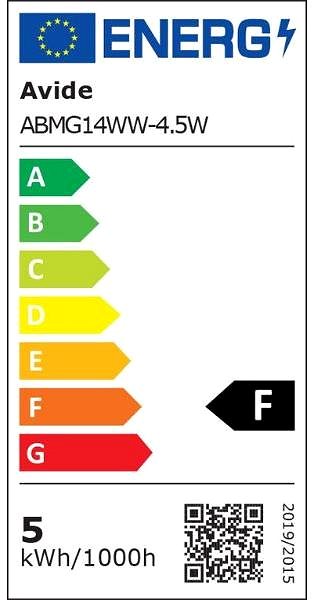 LED žárovka AVIDE Prémiová LED žárovka E14 4,5 W 470 lm G45 teplá ...