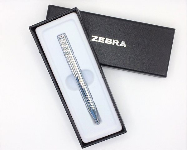 Kugelschreiber ZEBRA SL-F1 - silber ...