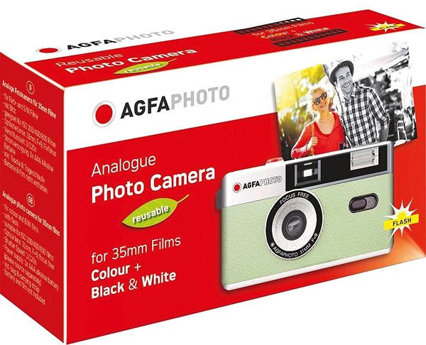 Digitalkamera Agfaphoto Reusable Camera 35mm GREEN ...