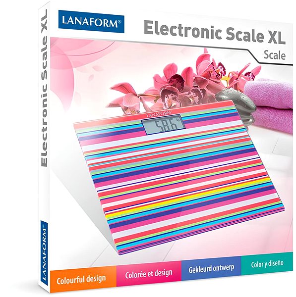 Lanaform Electronic Scale XL personal scales.