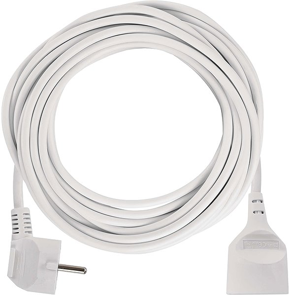 Predlžovací kábel EMOS Kábel predlžovací, 10 m/250 V, biely ...