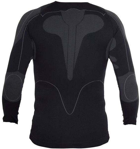 Thermal T-Shirt, Black/Grey, Size L/XL.