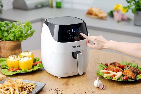 ZELMER ZAF5501W Air Fryer.