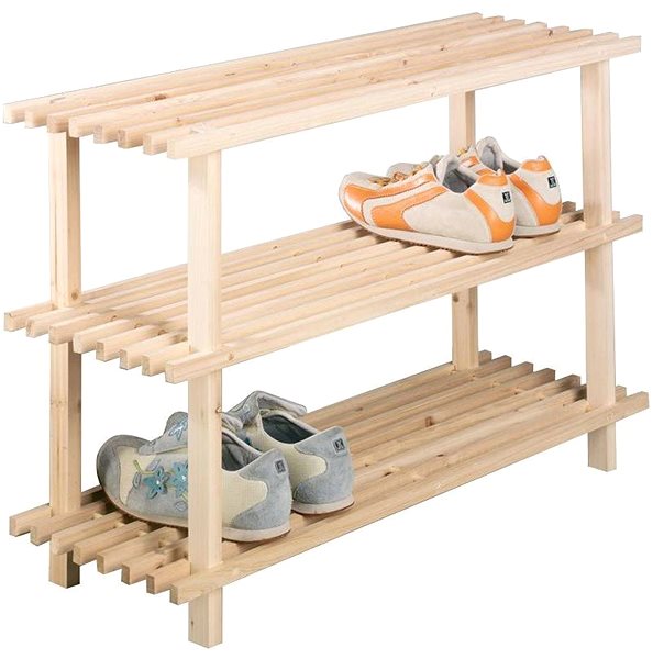 Shoe Rack Zeller Shoe rack, shelf, 3 levels ...