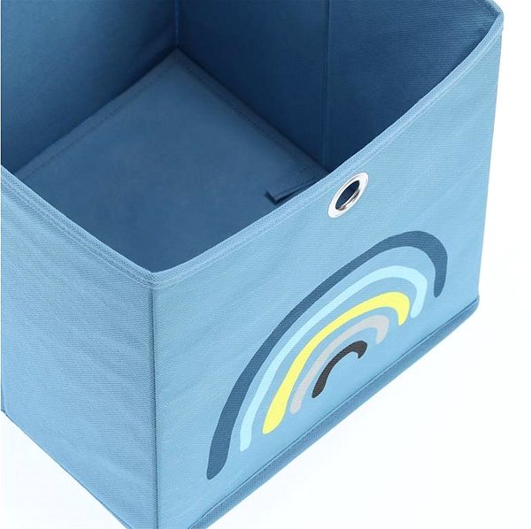 Úložný box Zeller Dětský úložný box, Blue Rainbow ...