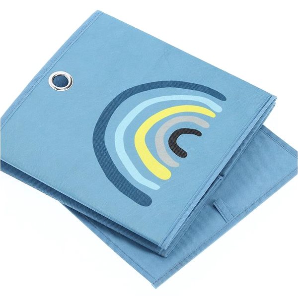 Úložný box Zeller Dětský úložný box, Blue Rainbow ...