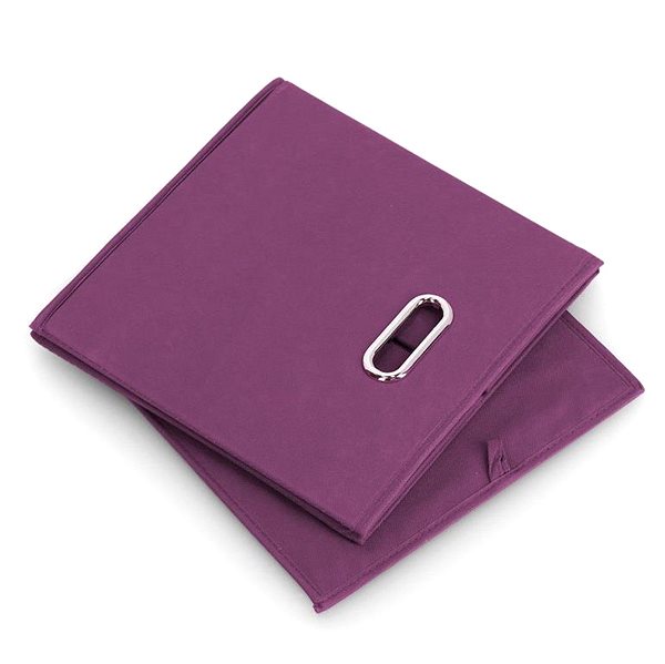 Úložný box Zeller Textilní úložný box, fialový ...