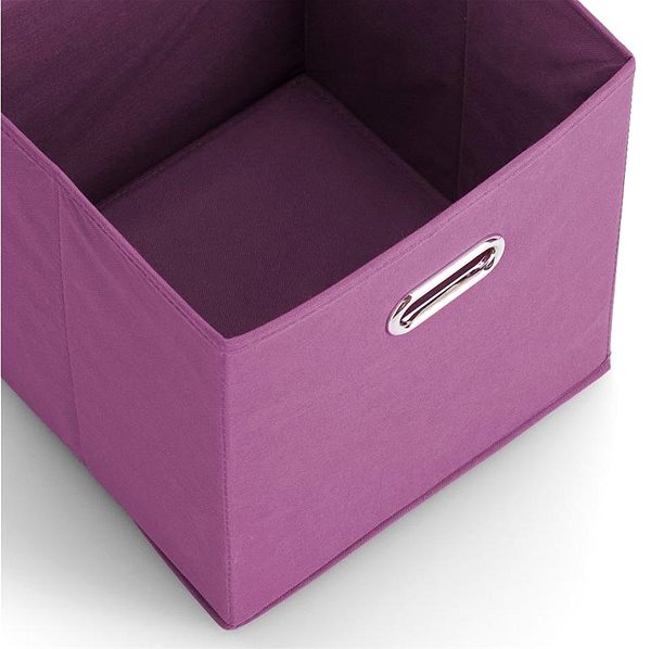 Úložný box Zeller Textilní úložný box, fialový ...