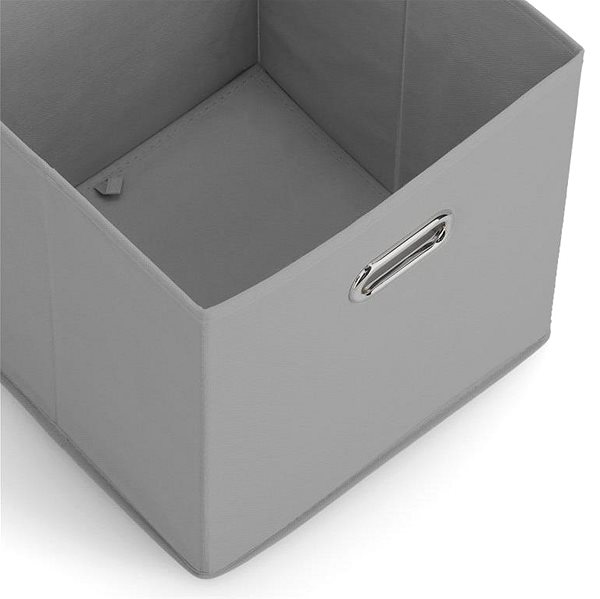 Úložný box Zeller Textilní úložný box, šedý ...