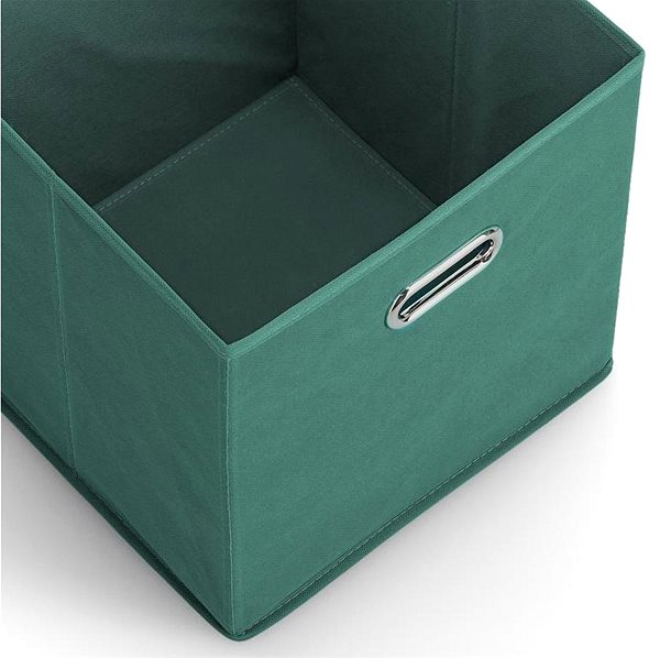 Úložný box Zeller Textilní úložný box, zelený ...