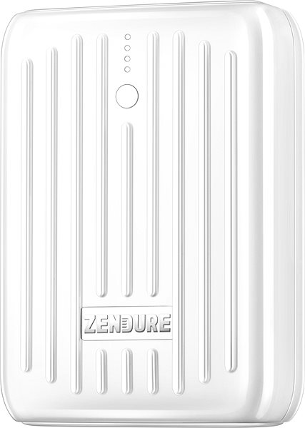 Powerbank Zendure SuperMini - 10000 mAh Credit Card Sized Portable Charger with PD (White) ...