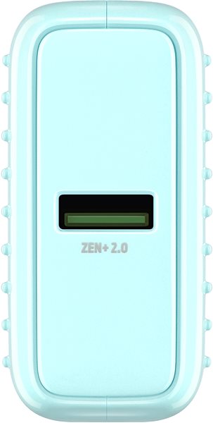 Power Bank Zendure SuperMini - 10000mAh Credit Card Sized Portable Charger with PD (Green) Connectivity (ports)
