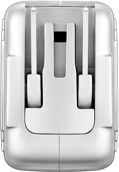 AC Adapter Zendure SuperPort 61W Wall Charger with US, UK, EU Plug Silver Features/technology