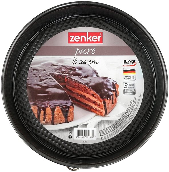 Forma na pečenie Zenker Forma na tortu Green Vision O26 × 7,5cm Obal/škatuľka
