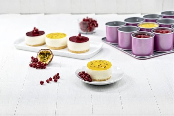 Baking Mould Zenker CREATIVE STUDIO, for 12 Mini-Desserts Lifestyle