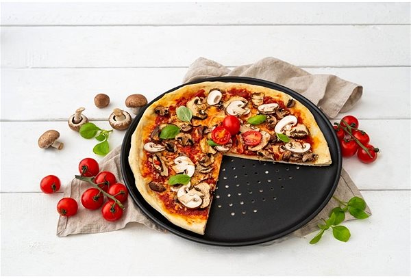 Plech na pečenie Zenker Plech na pizzu perforovaný 32 × 1,5 cm SPECIAL COUNTRIES ...