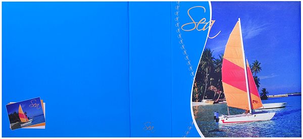Photo Album ZEP with Sailboat Features/technology