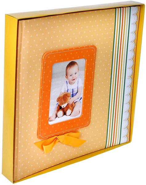Photo Album ZEP Orange Ribbon Packaging/box